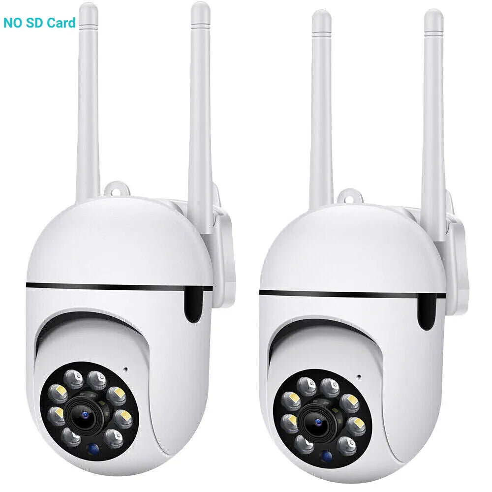 1080P WiFi PTZ Camera 360° Pack of 2 - WiDuo® Pro