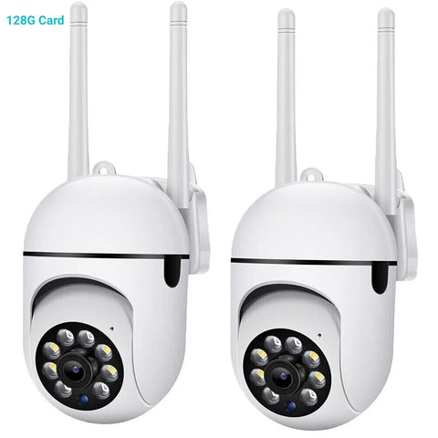 1080P WiFi PTZ Camera 360° Pack of 2 - WiDuo® Pro