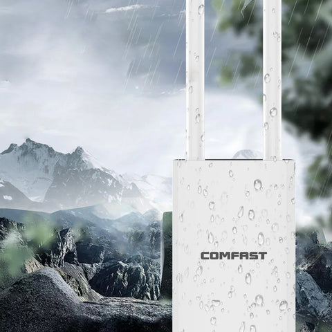 Wifi Repeater Exterior Range 330 to 985 ft Booster up to 1200Mbps